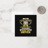 bringen Sie einen Schulbusfahrer zurück in die Sch Mitteilungskarte (Vorderseite/Rückseite Beispiel)