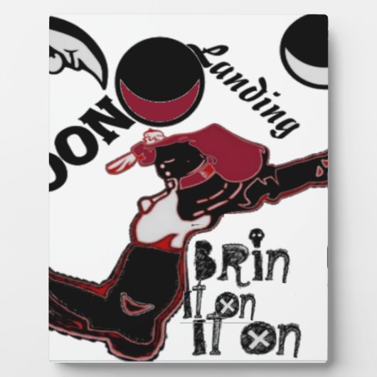 Bringen Sie es an - Spielerisches Weihnachten & We Fotoplatte (Vorderseite)