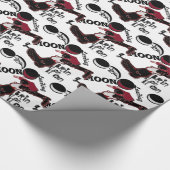 Bringen Sie es an - Spielerisches Weihnachten & We Geschenkpapier (Ecke)