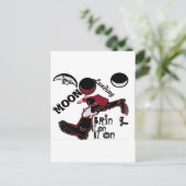 Bringen Sie es an - Spielerisches Weihnachten & We Postkarte (Stehend Vorderseite)