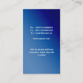 bringen Sie Geschäftskarte für Agent wirklichen Visitenkarte (Rückseite)