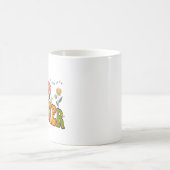 Bringen Sie ihnen Liebe bei, wie sie wachsen sehen Kaffeetasse (Mittel)