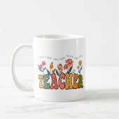 Bringen Sie ihnen Liebe bei, wie sie wachsen sehen Kaffeetasse (Links)