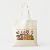 Bringen Sie ihnen Liebe bei, wie sie wachsen sehen Tragetasche (Vorne)