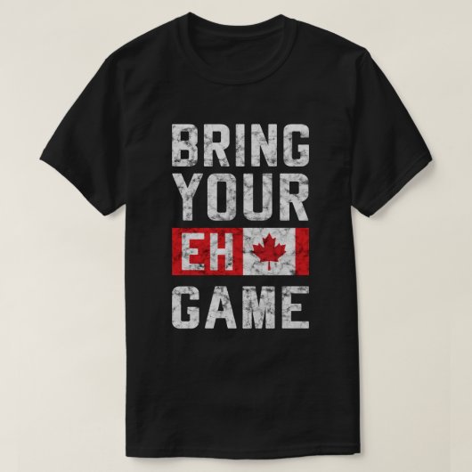 Bringen Sie Ihr kanadisches Shirt mit (Design vorne)