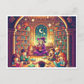 Bringen Sie Ihr Kind zum Arbeitstag Feiertagspostkarte