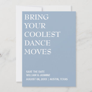 BRINGEN SIE IHRE COOLESTEN TANZBewegungen HOCHZEIT Save The Date