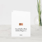 Bringen Sie Ihren Sonnenschein mit - Mitteilungska Karte (Rückseite)