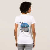 Bringen Sie mich an den Strand! T-Shirt (Schwarz voll)