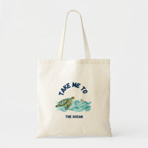 Bringen Sie mich in die Ocean Tote Tasche: Tragetasche