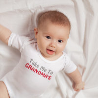 Bringen Sie mich zu Oma's Baby Bodysuit