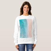 Bringen Sie mich zum Strand Sweatshirt Beachy Coas (Vorne ganz)