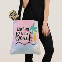 Bringen Sie mich zur Beach Tote Tasche