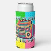 Bringen Sie mich zurück in die 80er | Retro Vibe Selters Dosenkühler (Seltzer Rückseite)