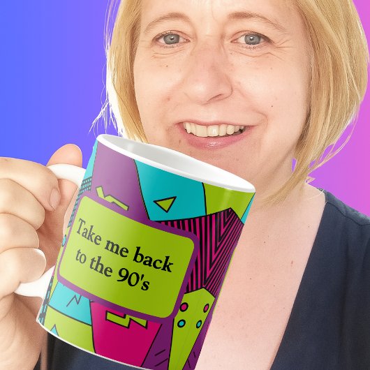 Bringen Sie mich zurück in die 90er - 90er Jahre Kaffeetasse