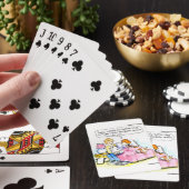 Bringen Sie mir bei, Satire Daddy Funny zu lesen Spielkarten (In Situ)