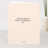 Bringen Sie sich bald die Pflanze der Aquarellkakt Karte (Rückseite)