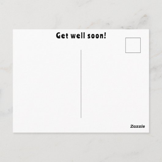 Bringen Sie sich bald in die Ranch der Blume der R Postkarte (Rückseite)