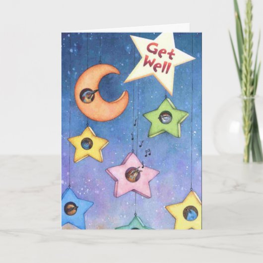 Bringen Sie sich bald mit der Dunkelhimmel-Karte 1 Karte (Vorderseite)