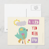 Bringen Sie sich bald mit der Northumbrian Post Ca Postkarte (Vorne/Hinten)