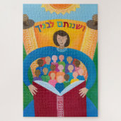 Bringen Sie sie Ihren Kindern gewissenhaft bei Puzzle (Vertikal)