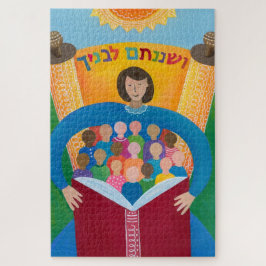 Bringen Sie sie Ihren Kindern gewissenhaft bei Puzzle