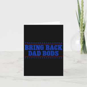 Bringen Sie Vater Bods Funny Vathers Day Vater Jok Karte