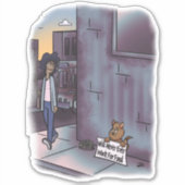 Bringen von Aufklebern für Katzen mit benutzerdefi Aufkleber (Vorderseite)