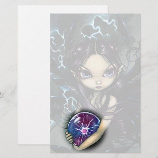 "Bringer des Blitzes" Briefpapier (Vorne/Hinten)