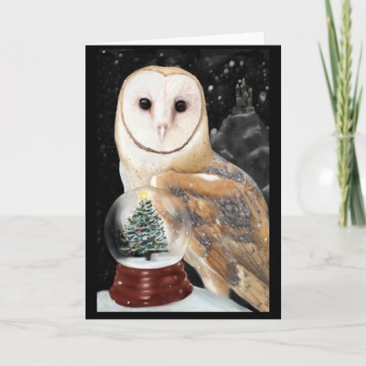 Bringer des Weihnachtens Feiertagskarte (Vorderseite)