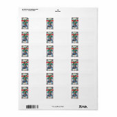 Bringing Holiday Cheer to the Workplace Adressaufkleber (Vorne)