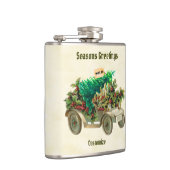 Bringing Zuhause The Tree Vinyl Wrapped Flask Flachmann (Rechts)