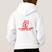 Brings the Pain Kid's Hoody (Rückseite)
