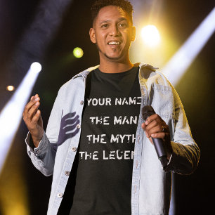 Bringt den Mann ein. Der Mythos Die Legende. T-Shirt