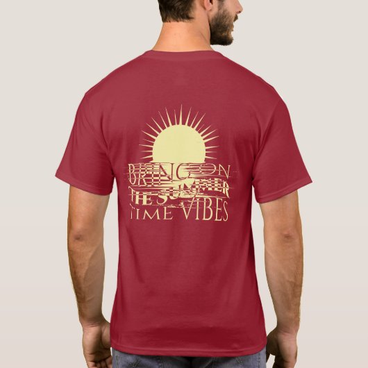 Bringt die Sommerstimmung T-Shirt (Rückseite)