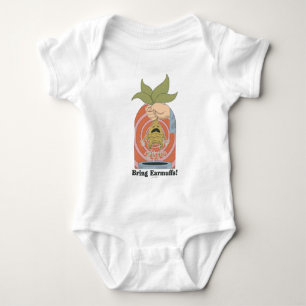 "Bringt Ohrenschützer!" Screaming Mandrake Grafik Baby Strampler