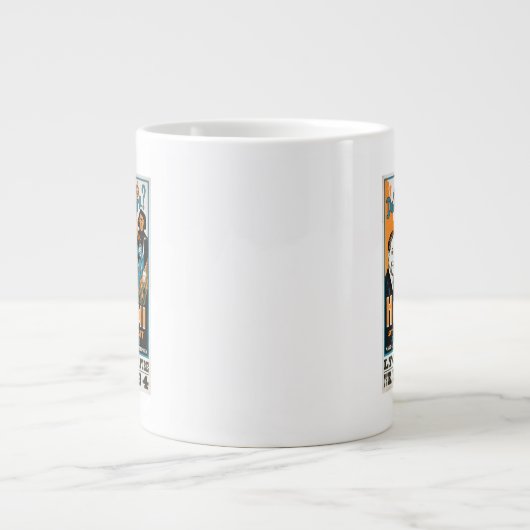 Bringt Spirituosen zurück? Houdini sagt Nein - bew Jumbo-Tasse (Vorderseite)