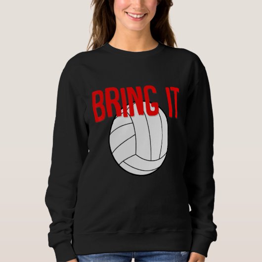 Bringt Volleyball Sweatshirt (Vorderseite)