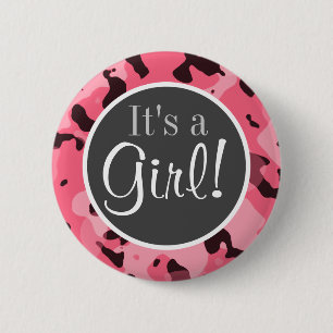 Brink Pink Camouflage; Camouflage Button