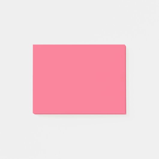Brink Rosa Farbe Post-it Klebezettel (Vorderseite)