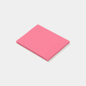Brink Rosa Farbe Post-it Klebezettel (angewinkelt)