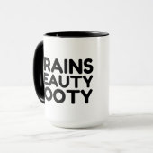 BRINS SCHAUTY HINTERN FUNNY QUOTEN TASSE (Vorderseite Links)