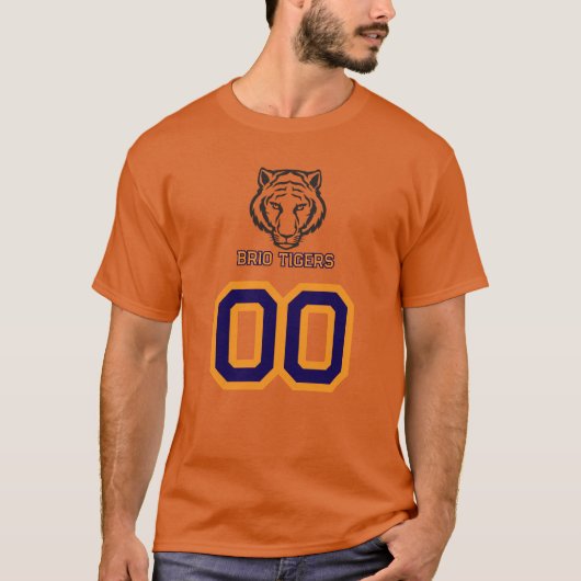 Brio Tigers Trikot T-Shirt (Vorderseite)