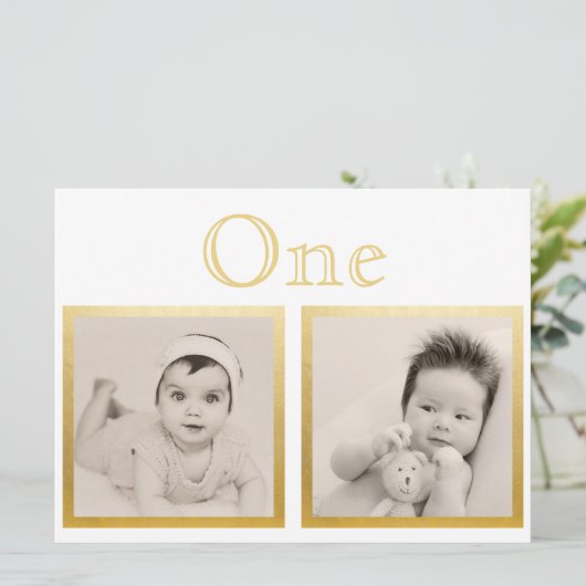 Briom Groom Custom Age Gold Tischnummer (Stehend Vorderseite)