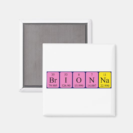 Brionna-Magnete Magnet (Vorderseite/Rückseite)