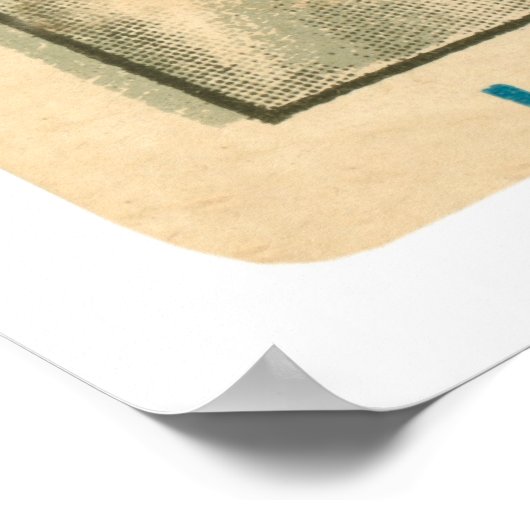 Bris Lord Baseball 1910 Poster (Ecke)