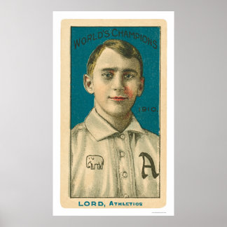 Bris Lord Baseball 1910 Poster