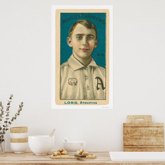 Bris Lord Baseball 1910 Poster (Küche)