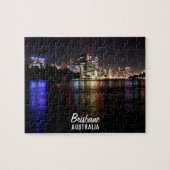 Brisbane am Nachtpuzzlespiel Puzzle (Horizontal)