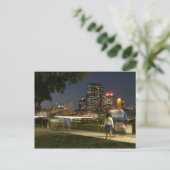 Brisbane aus South Bank, Australien. Postkarte (Stehend Vorderseite)